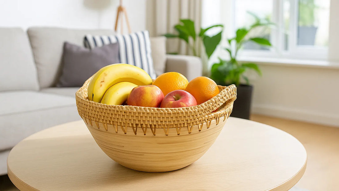 Bamboo Bowls & Baskets For Home-Decor