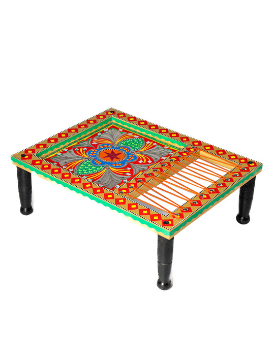 Traditional Chamakpatti Charpai Tray