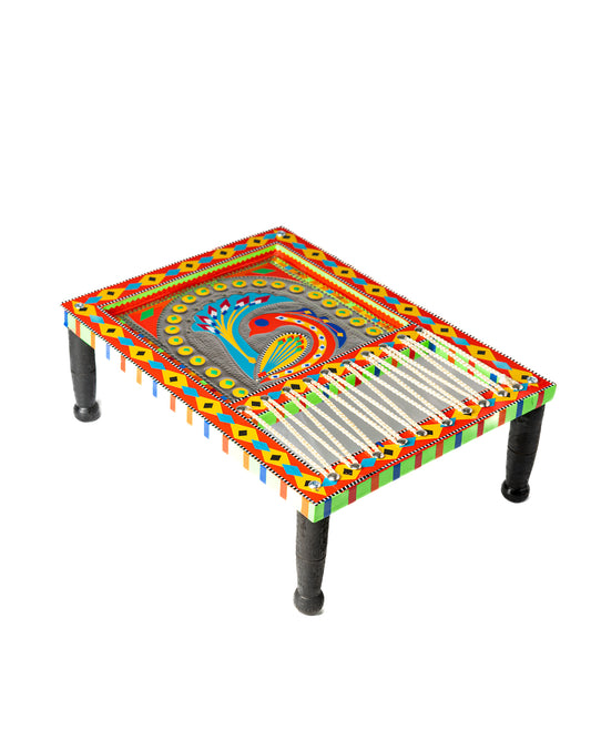 Traditional Chamakpatti Charpai Tray